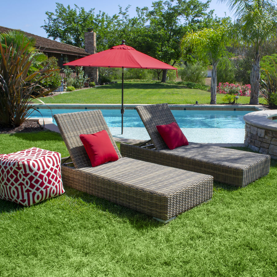 Aspen Chaise Lounge Set